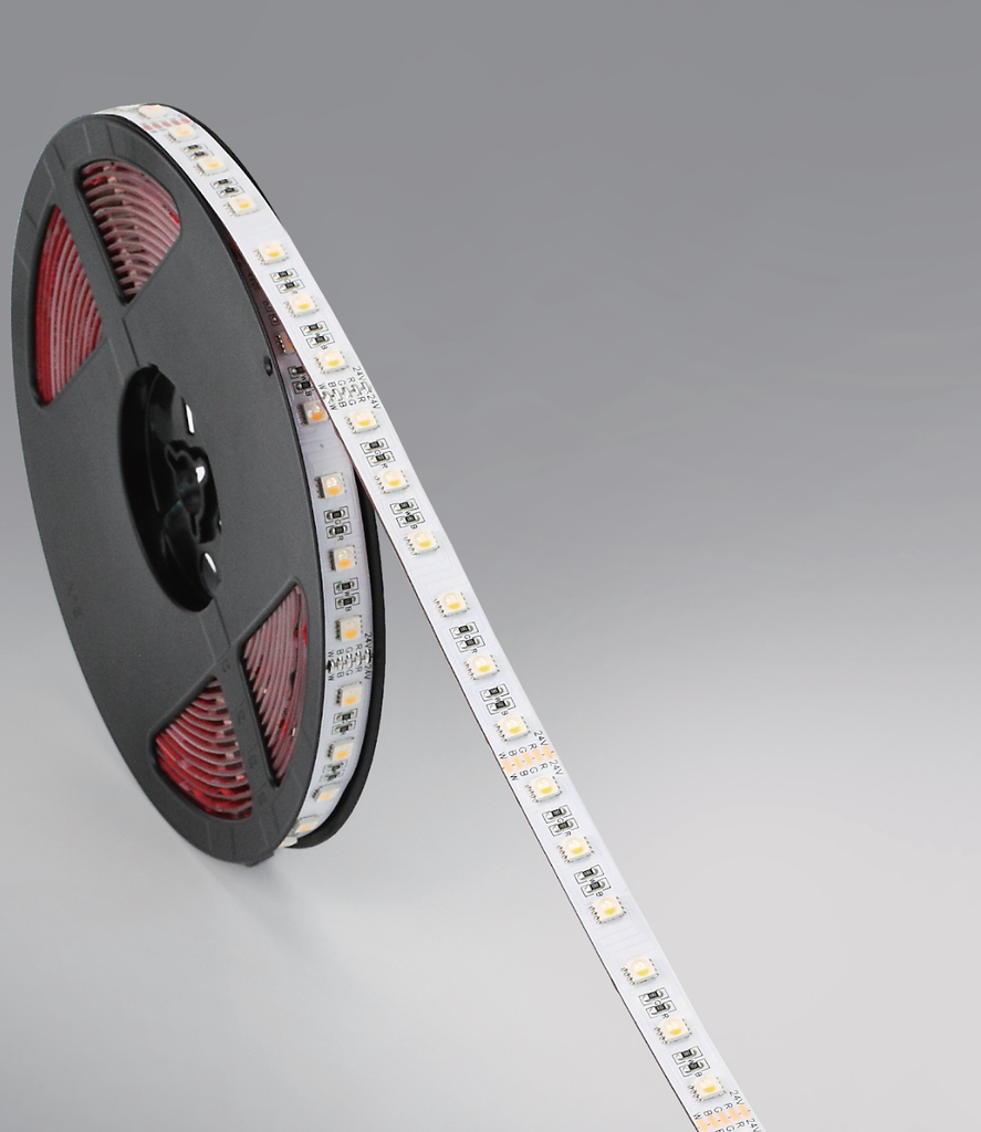 LED nauha FTLIGHT RGBW IP65, 5metriä, katkaistavissa, väriä vaihtava